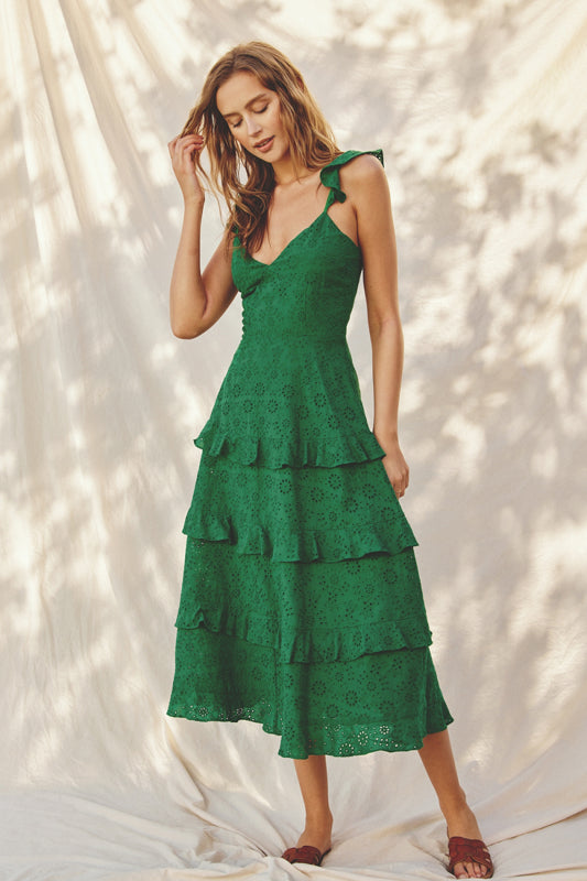 Dress Forum Evergreen Cotton Dress