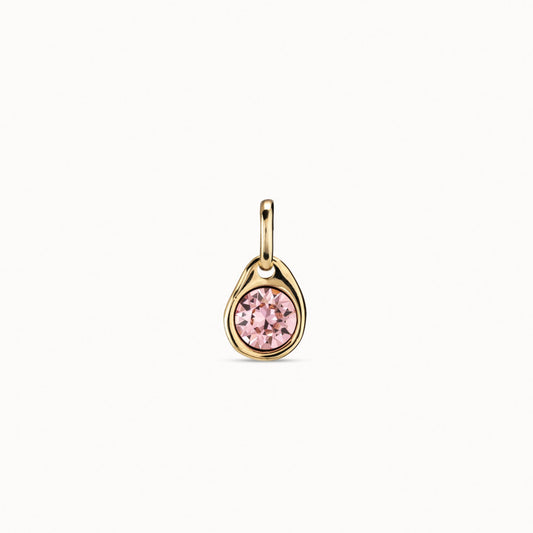 UNOde50 Charm Rosa Pink Crystal