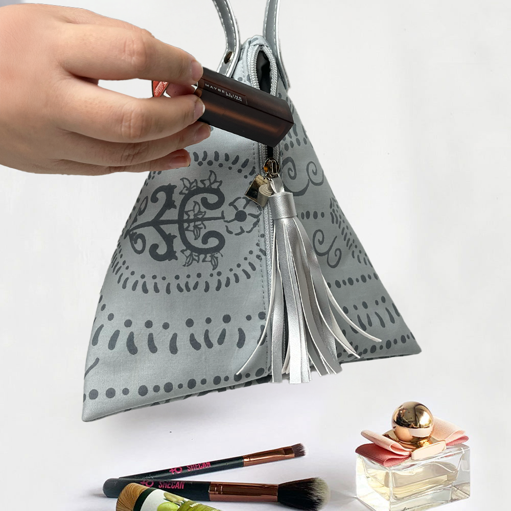 Batik Boutique Ketupat Bag - Grey Petola