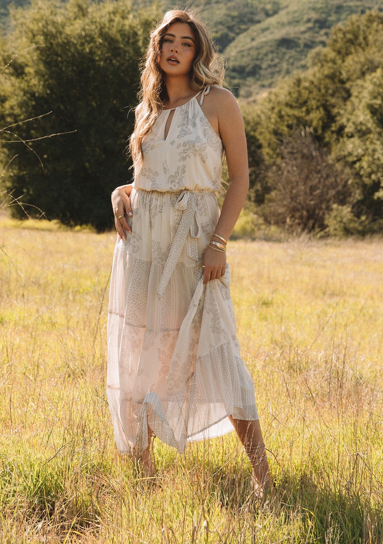 Lovestitch Dreamers Halter Maxi Dress