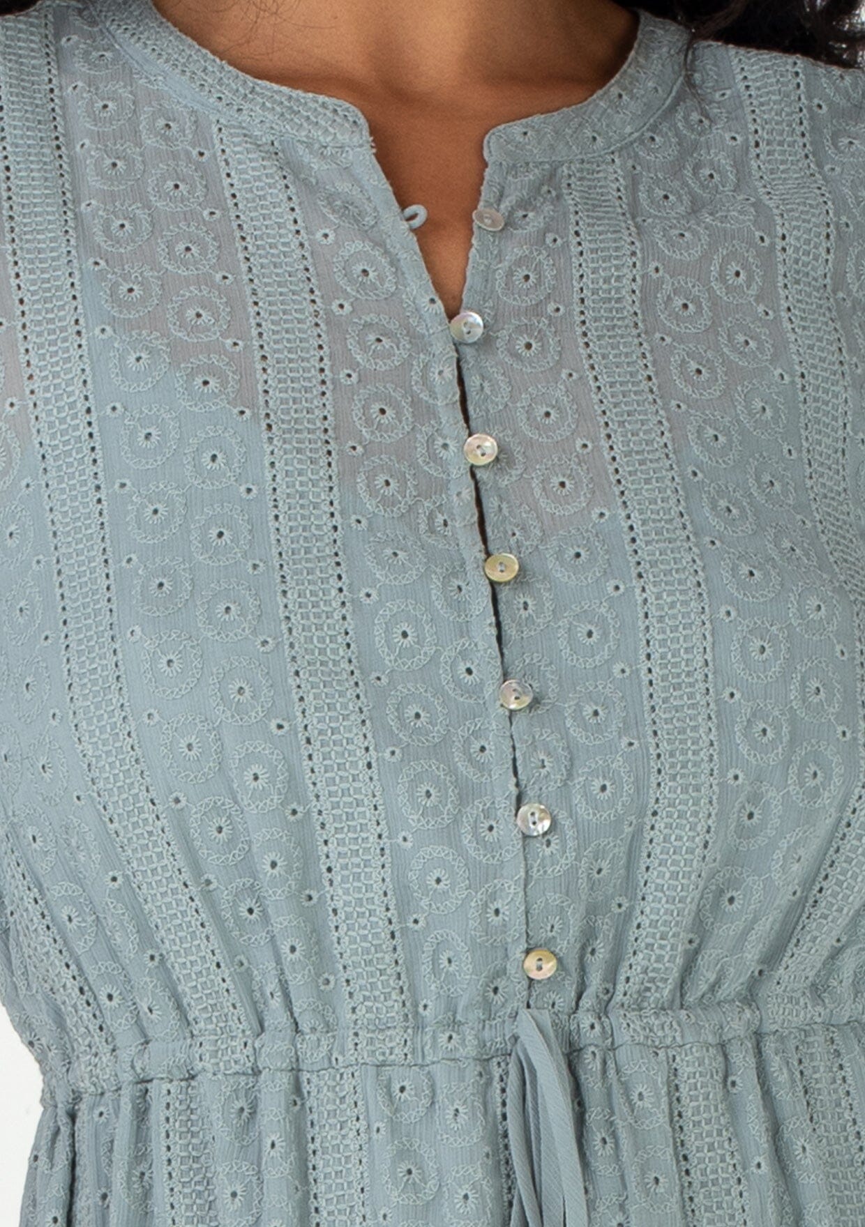 Lovestitch Annika Eyelet Mini Dress