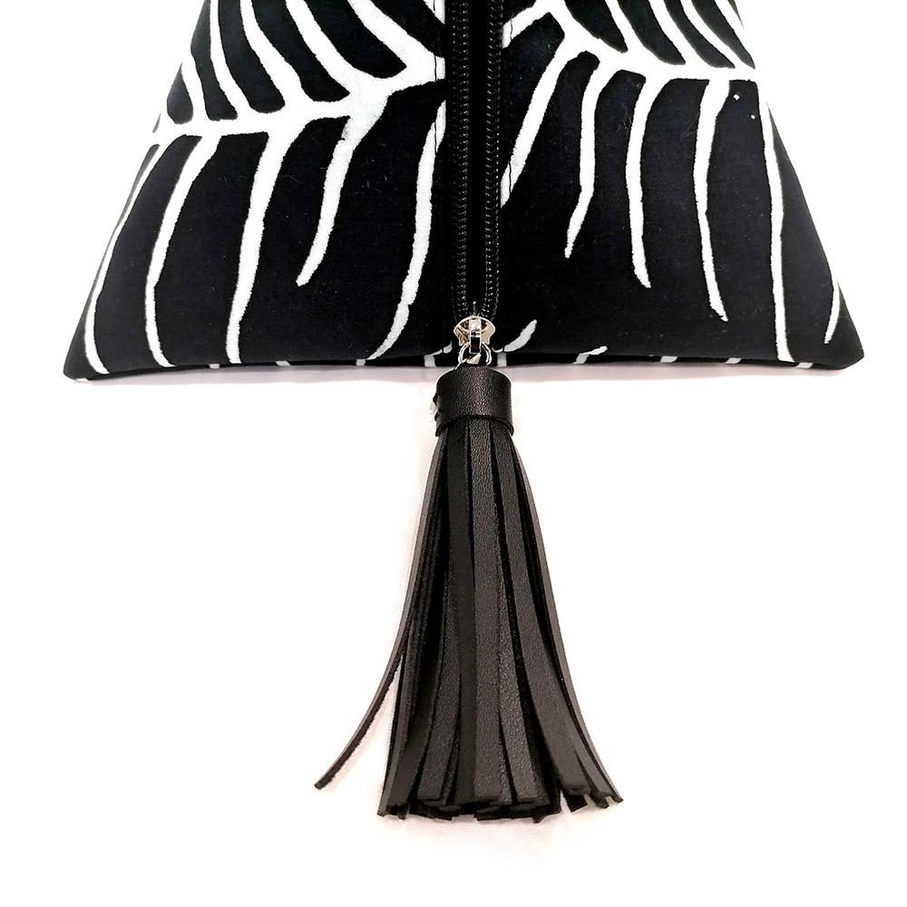 Batik Boutique Ketupat Bag - Black Fern