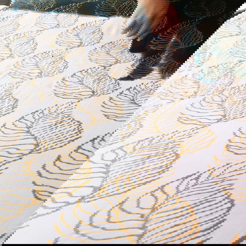 Batik Boutique Ketupat Bag - Black Fern