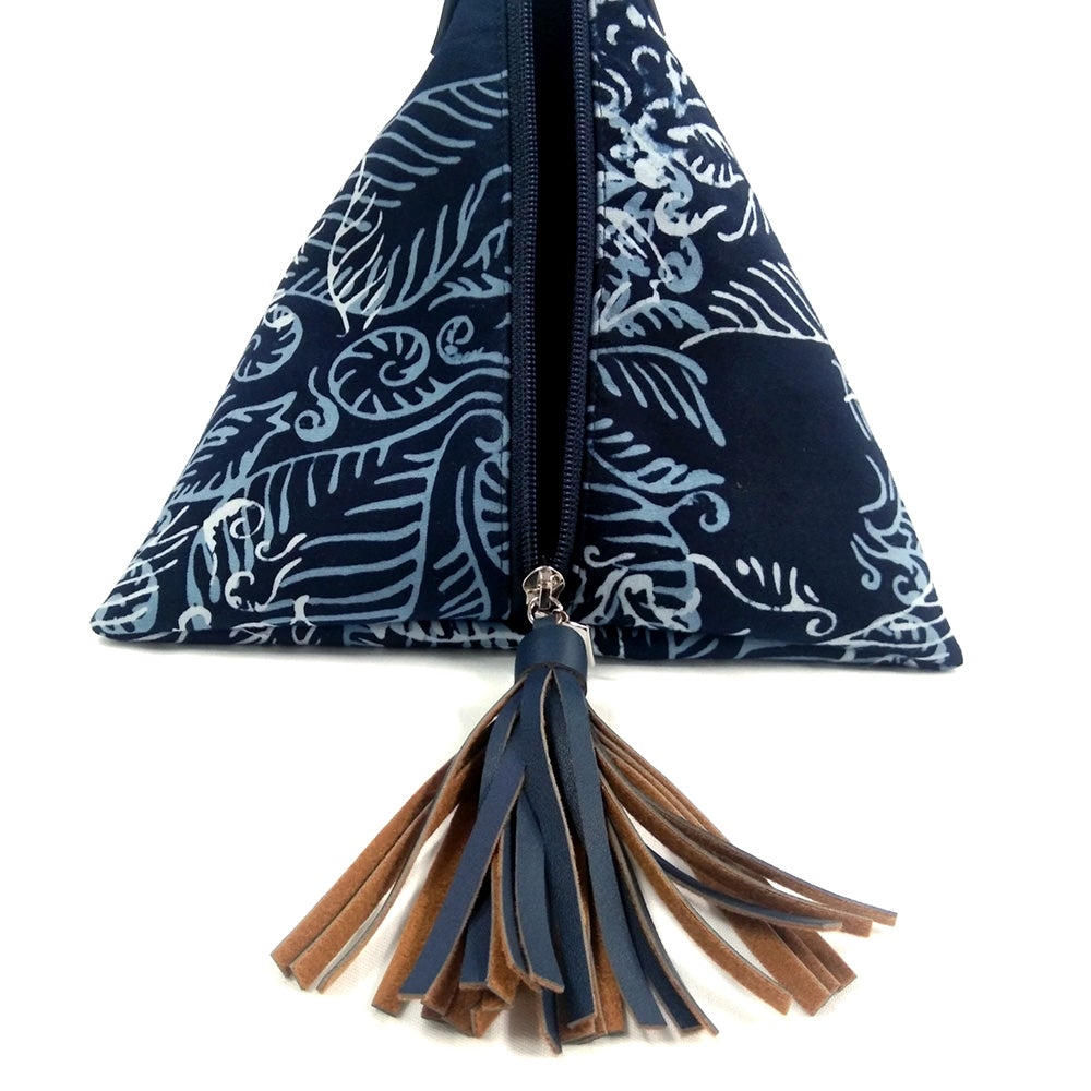 Batik Boutique Ketupat Bag - Nautical Fern