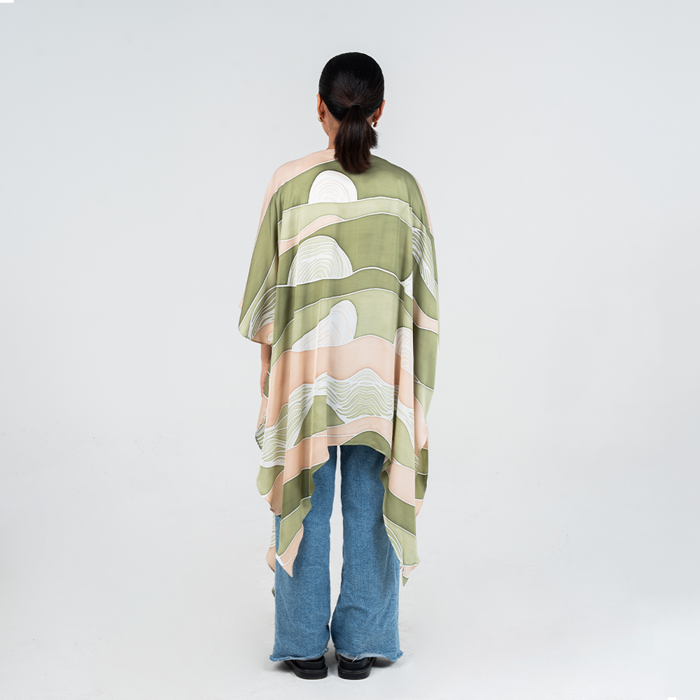 Batik Boutique Kimono - Moss Bukit