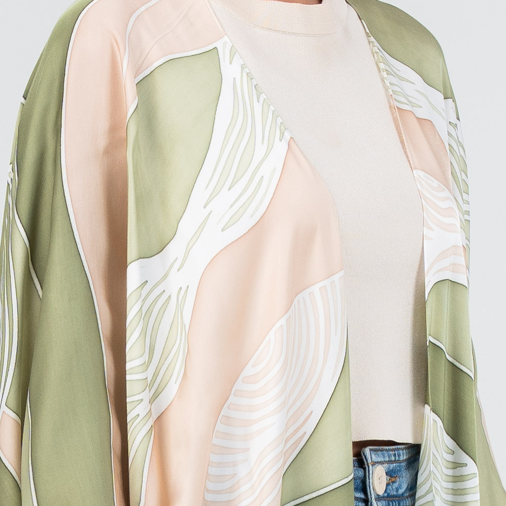 Batik Boutique Kimono - Moss Bukit