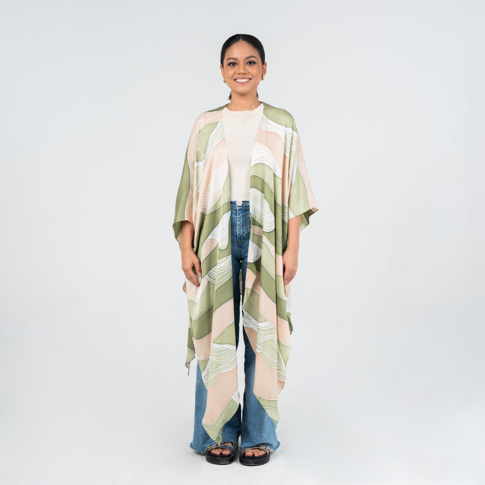 Batik Boutique Kimono - Moss Bukit