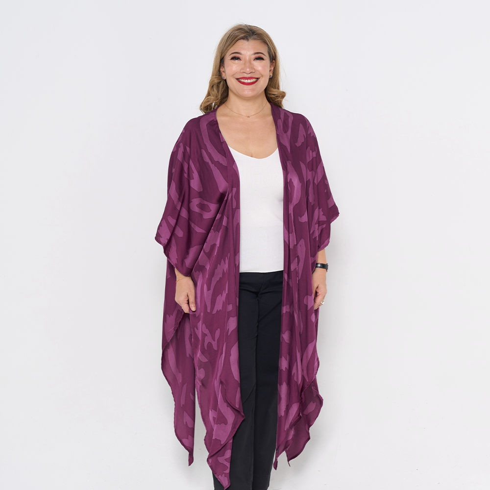 Batik Boutique Kimono - Plum Rimba