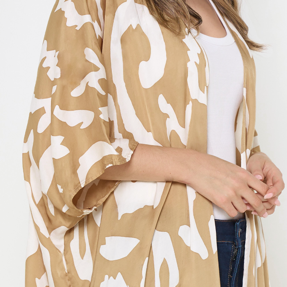 Batik Boutique Kimono - Tan Rimba