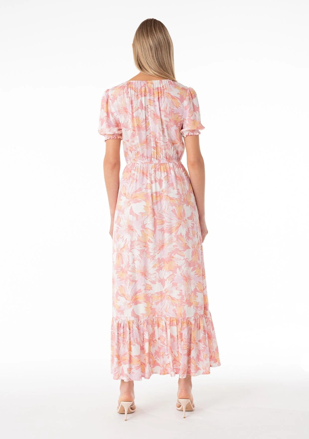 Lovestitch You're a Peach Maxi Dress