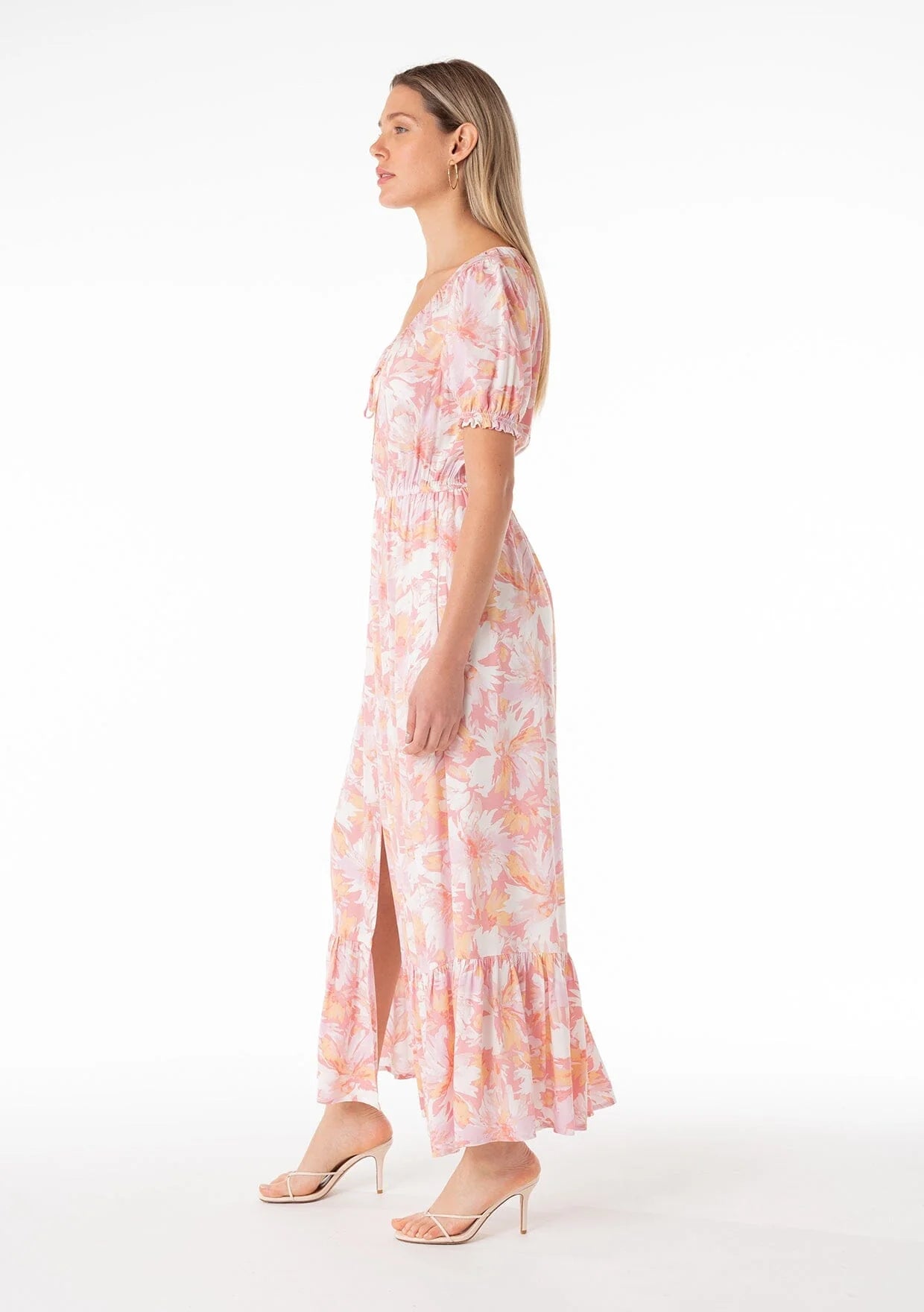 Lovestitch You're a Peach Maxi Dress