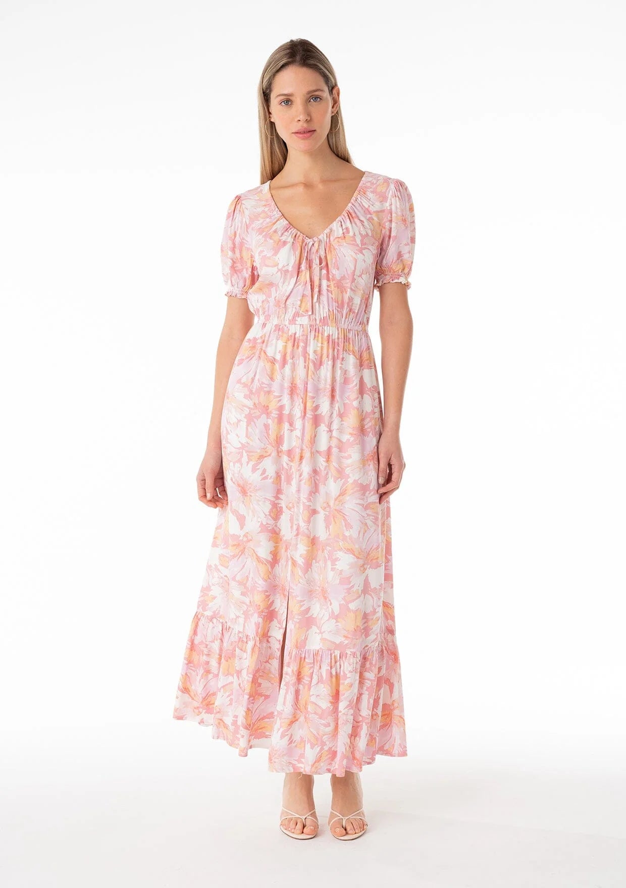 Lovestitch You're a Peach Maxi Dress