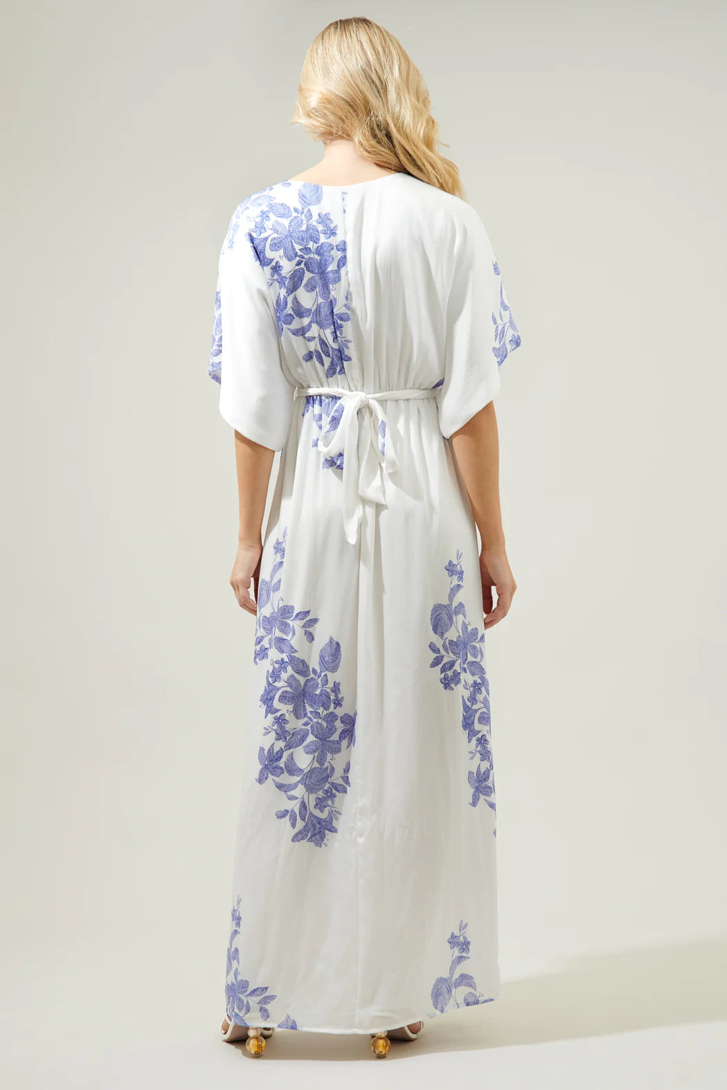 Sugarlips Berlin Floral Mielle Kimono Maxi Dress