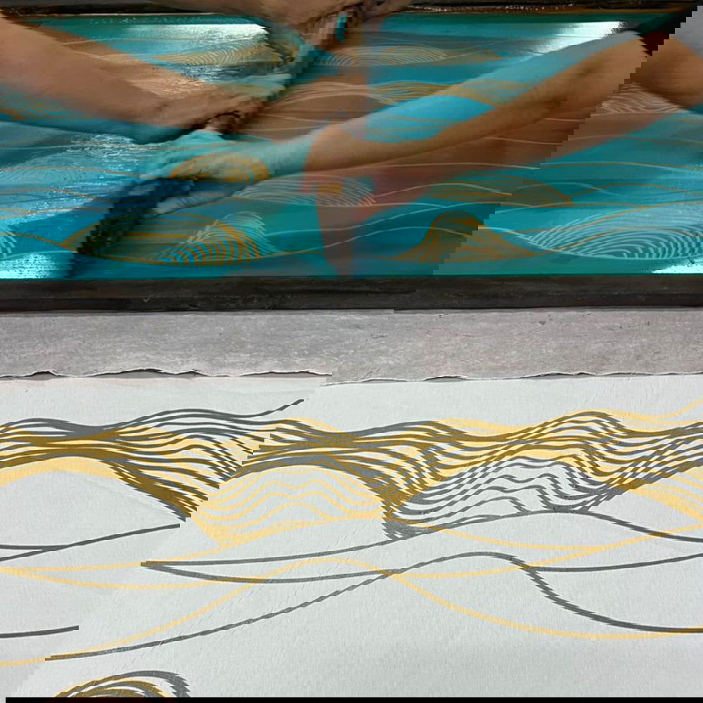 Batik Boutique Scarf - Lavender Bukit