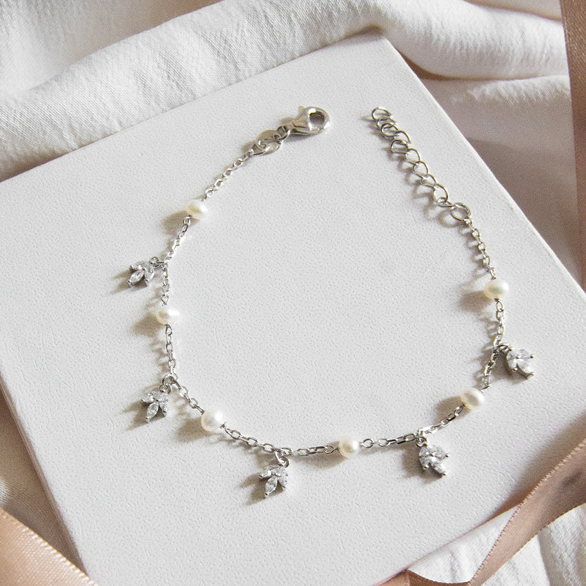 Petal Shimmer Bracelet