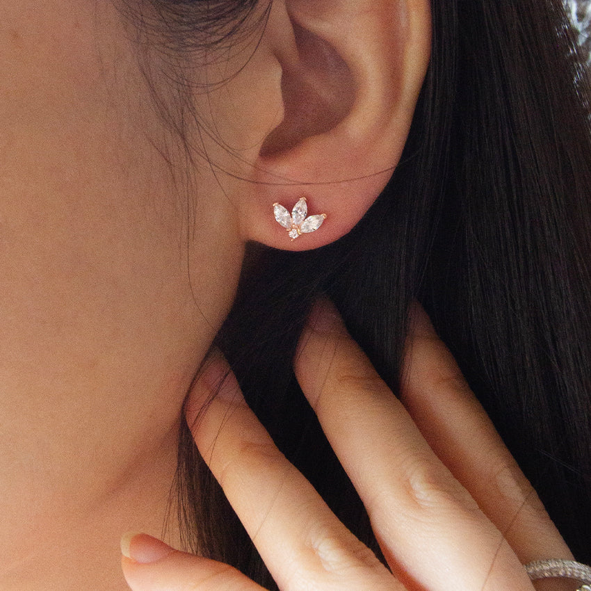 Petal Shimmer Studs