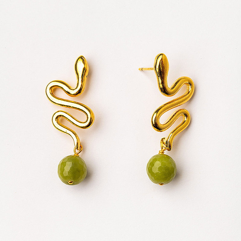 Velatti Snake Earrings