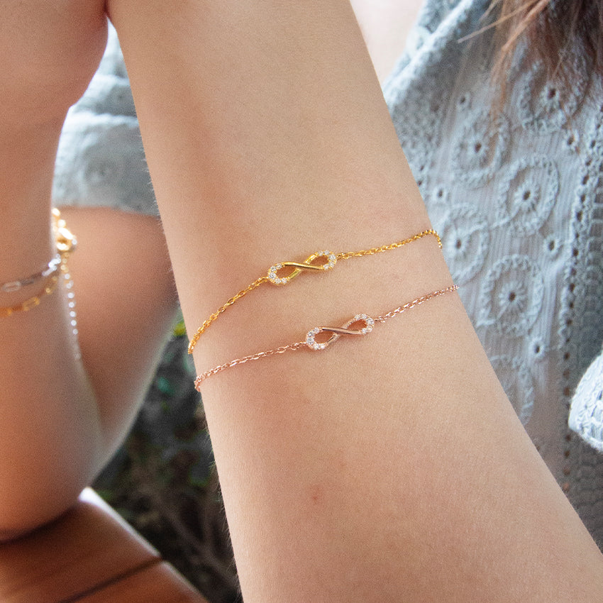 Sparkle Infinity Bracelet