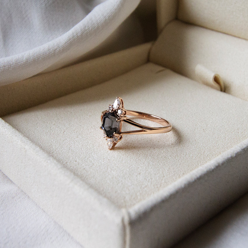 Spinel Prism 14k Rose Gold Ring