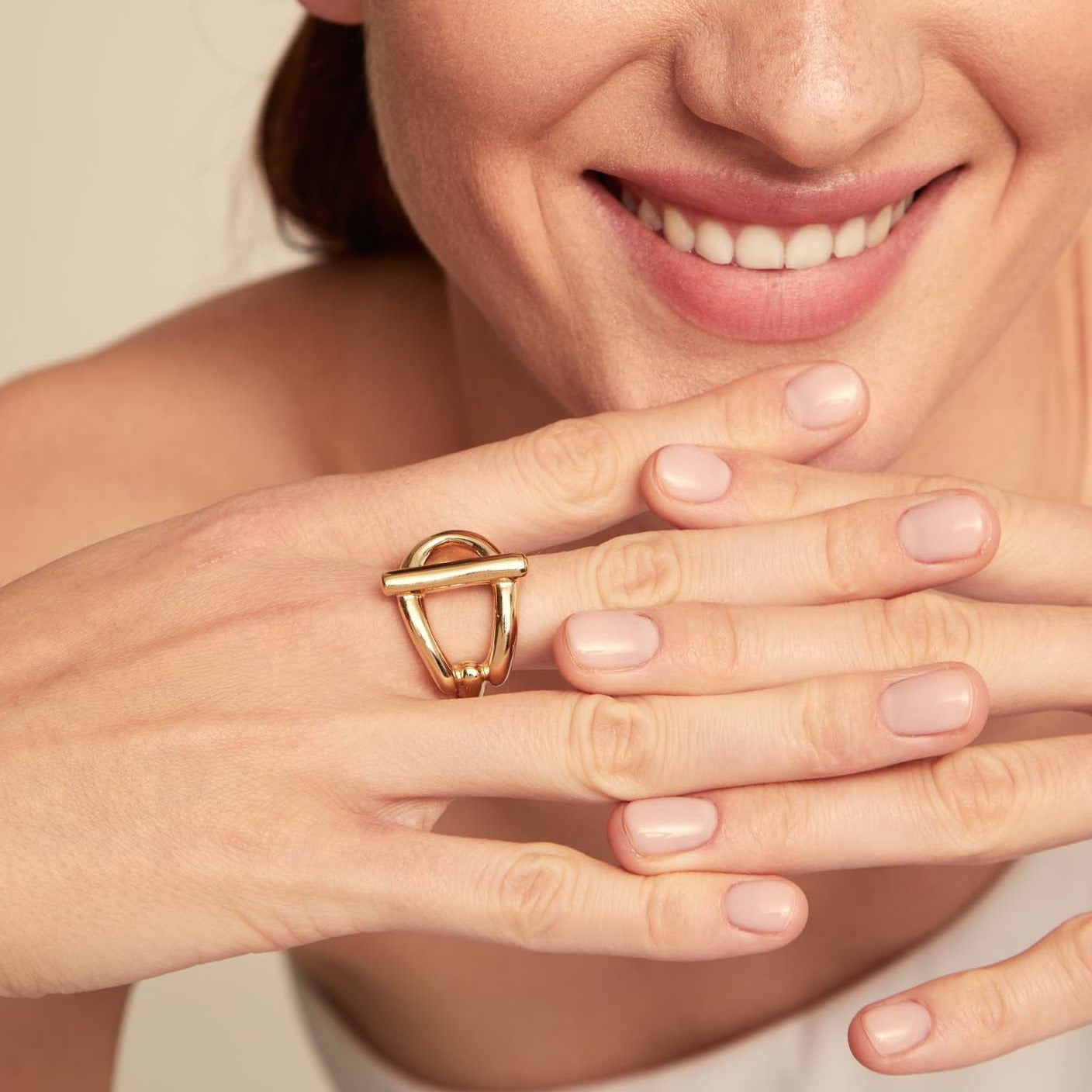 UNOde50 Teen Ring - Gold