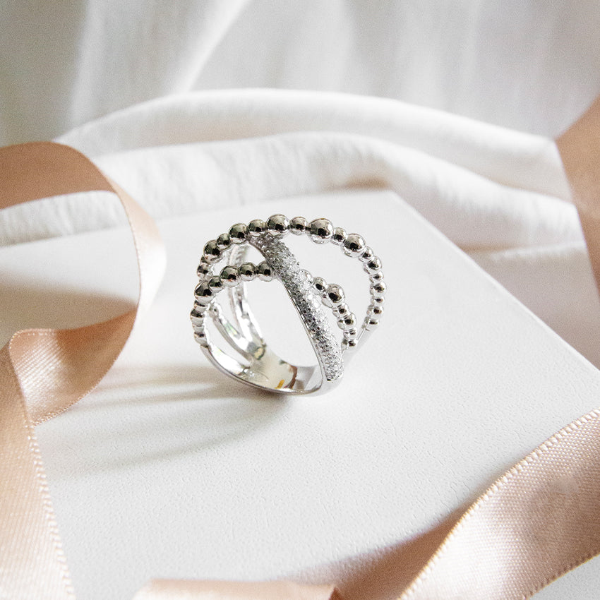 Triple Twist Ring