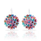 RAS Turquoise Bouquet Silver Small Earrings