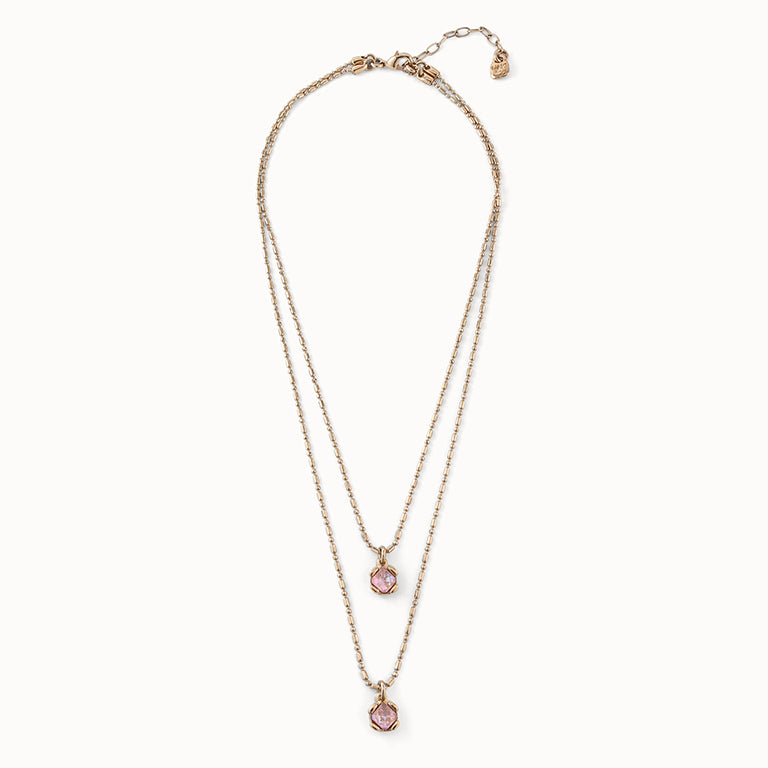 UNOde50 Aura Pink Necklace