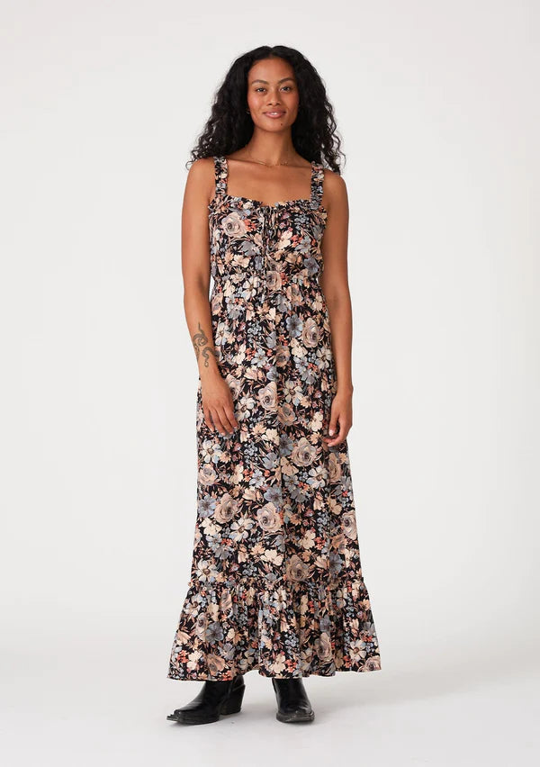 Lovestitch Dreamstate Lace-Up Maxi Dress