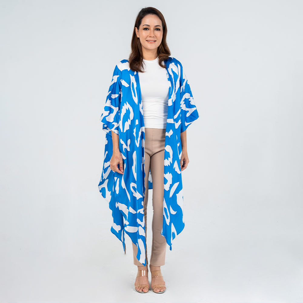 Batik Boutique Kimono - Blue Rimba