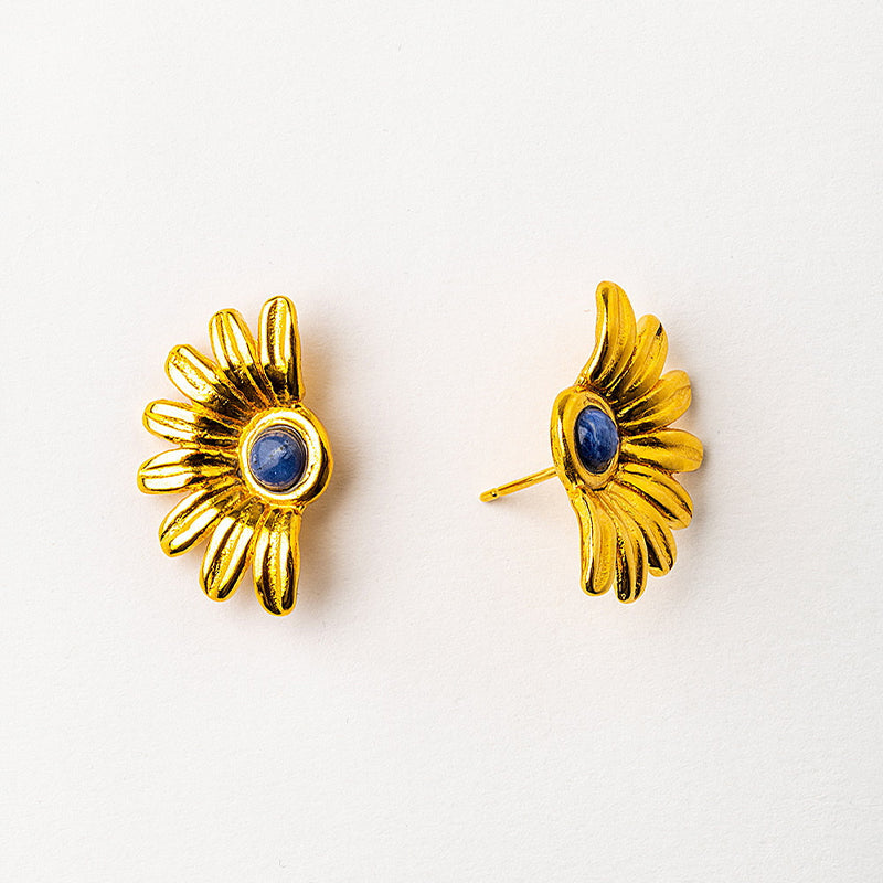 Velatti Bloom Flower Studs