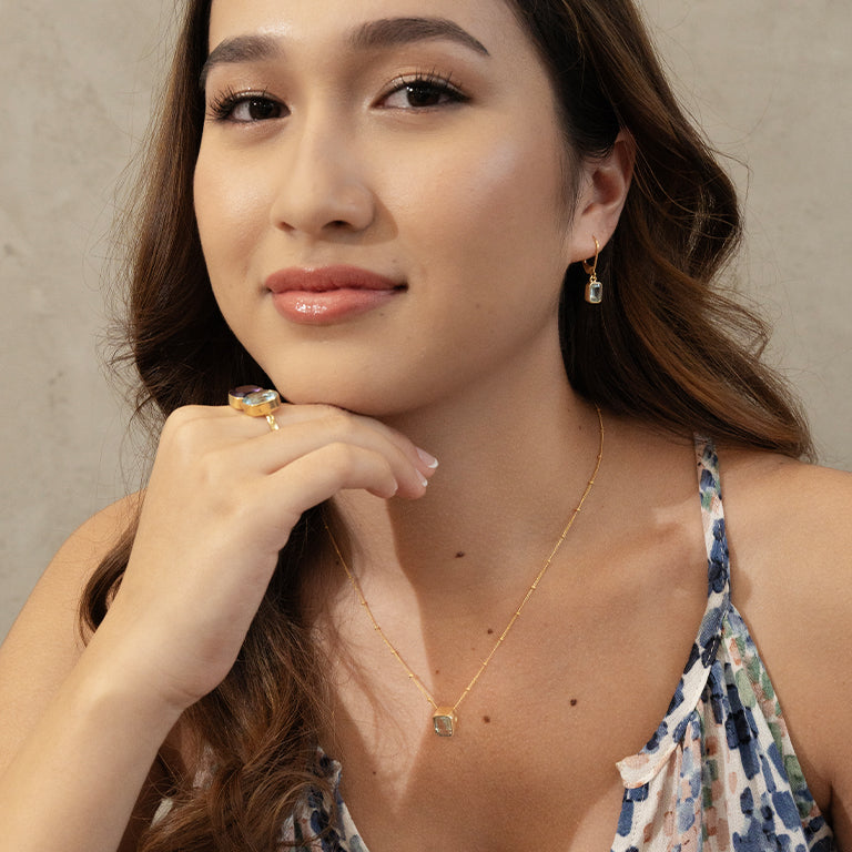 Emerald Cut Earrings