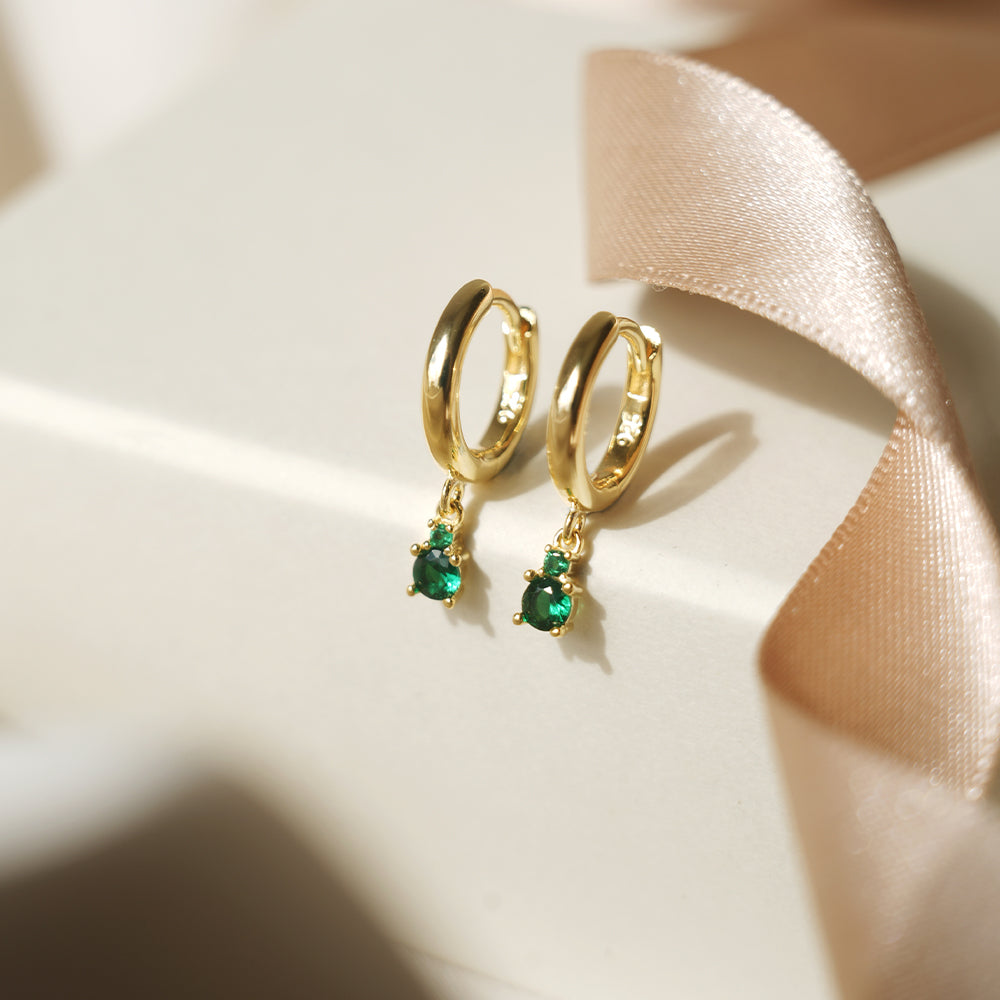 Crystal Dew Hoops