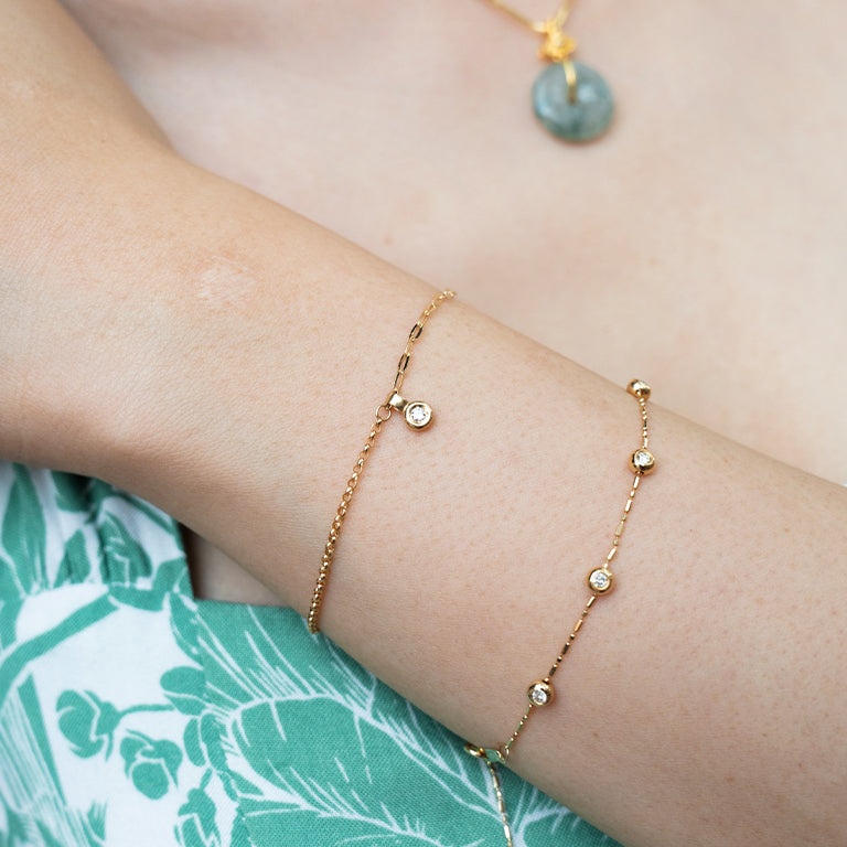 Duality Diamond Bracelet