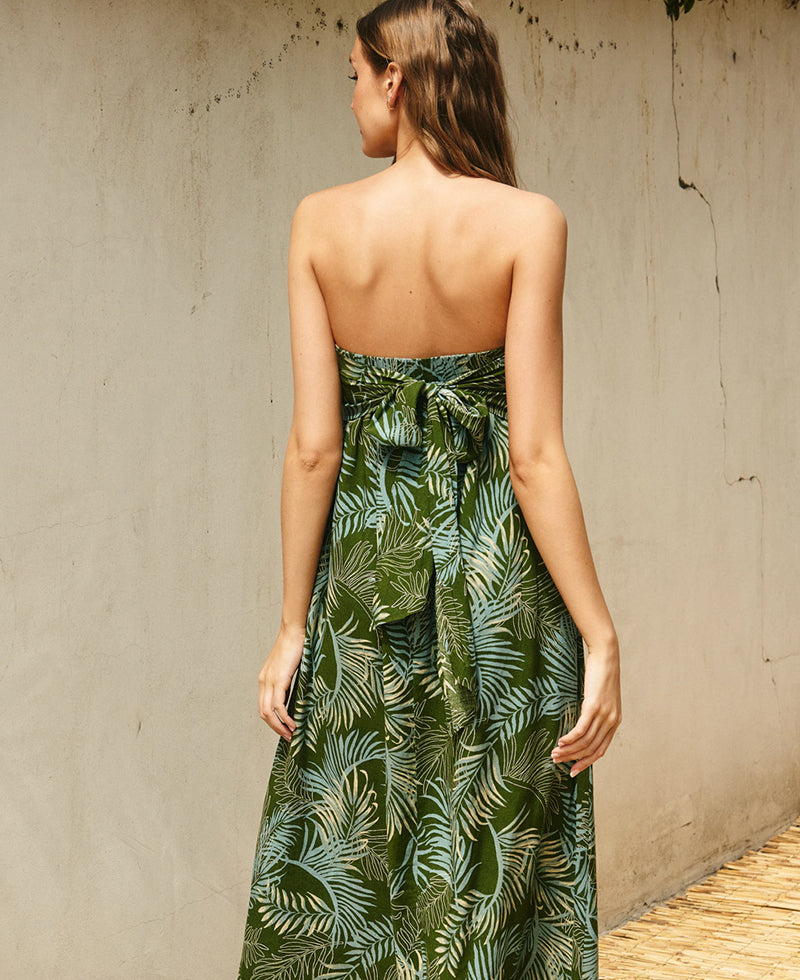 Dress Forum Callisto Green Strapless Dress