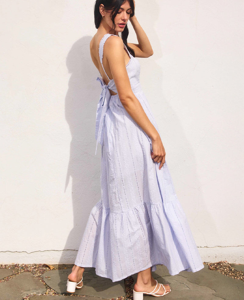 Dress Forum Sunbeam Eyelet Lace Maxi Dress