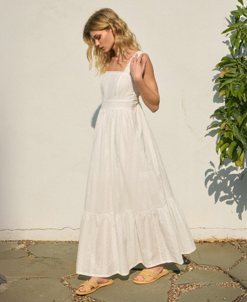 Dress Forum Sunbeam Eyelet Lace Maxi Dress
