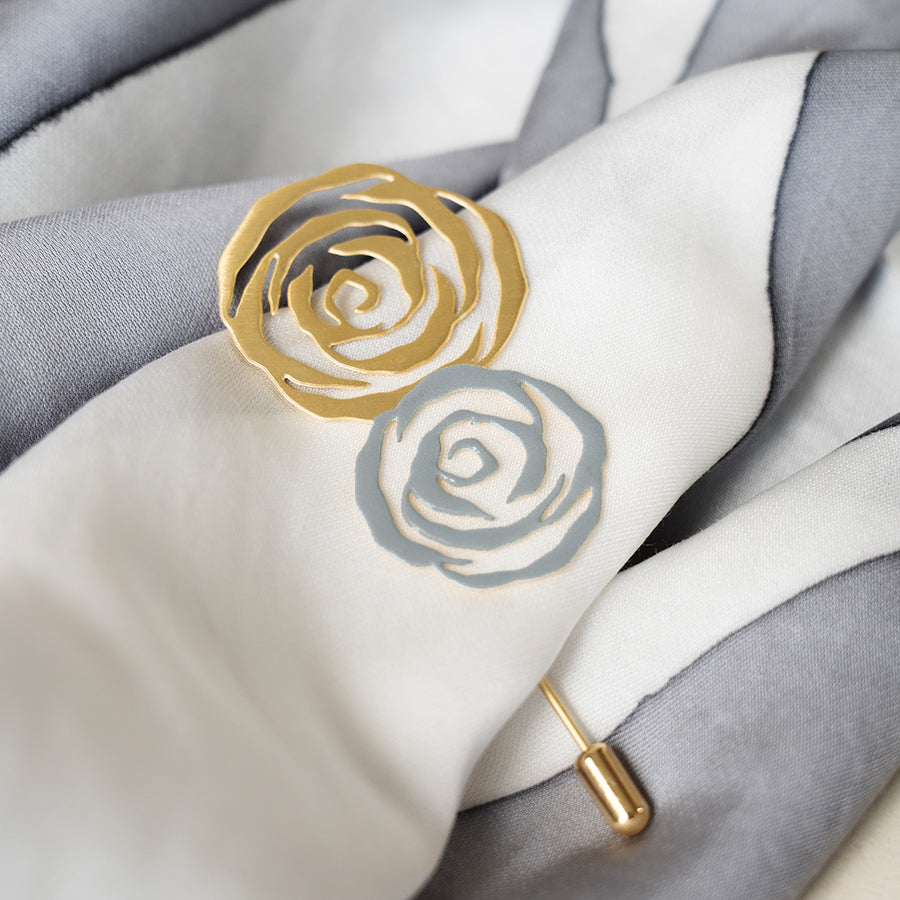 Rose Brooch