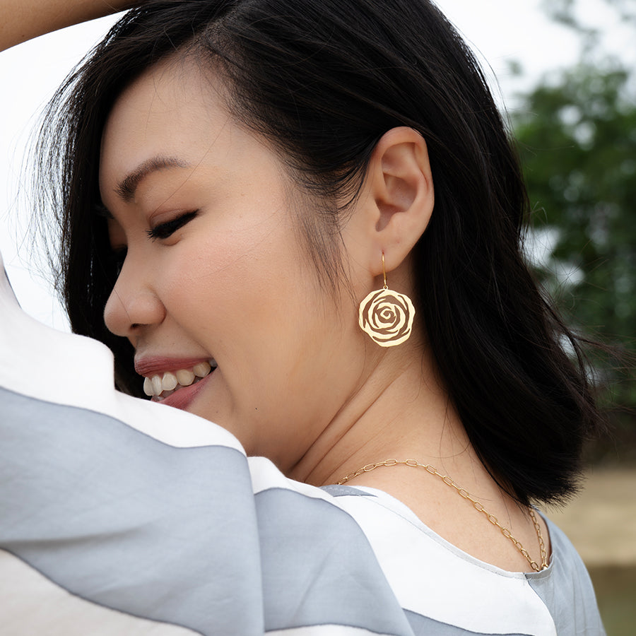 Rose Earrings
