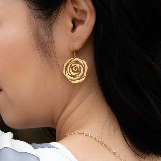 Rose Earrings