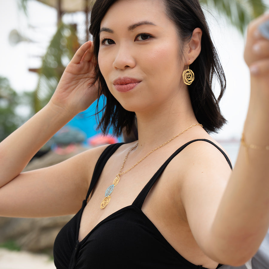 Rose Earrings