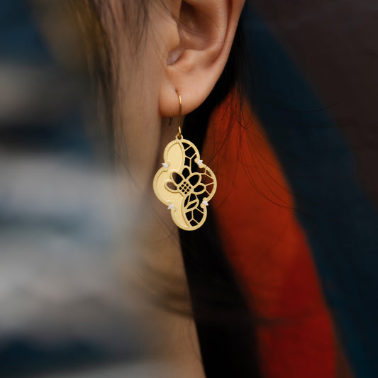 Lace Hook Earrings