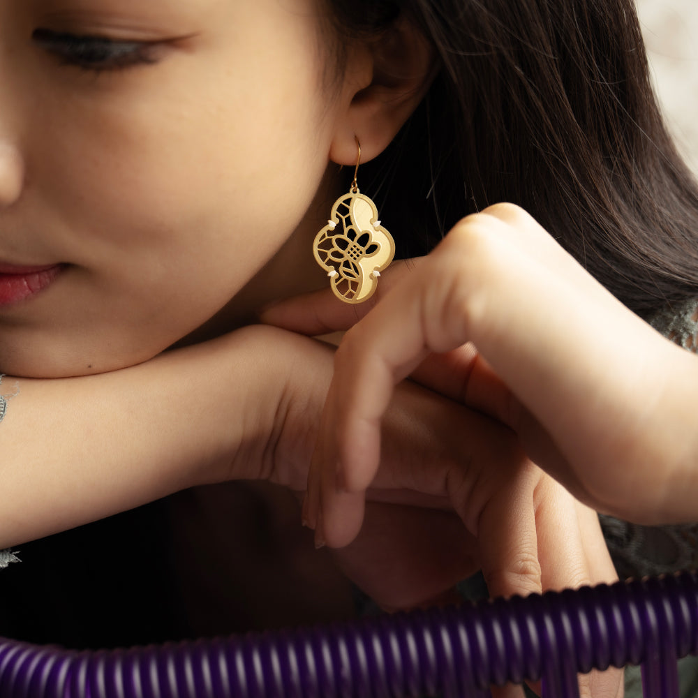 Lace Hook Earrings