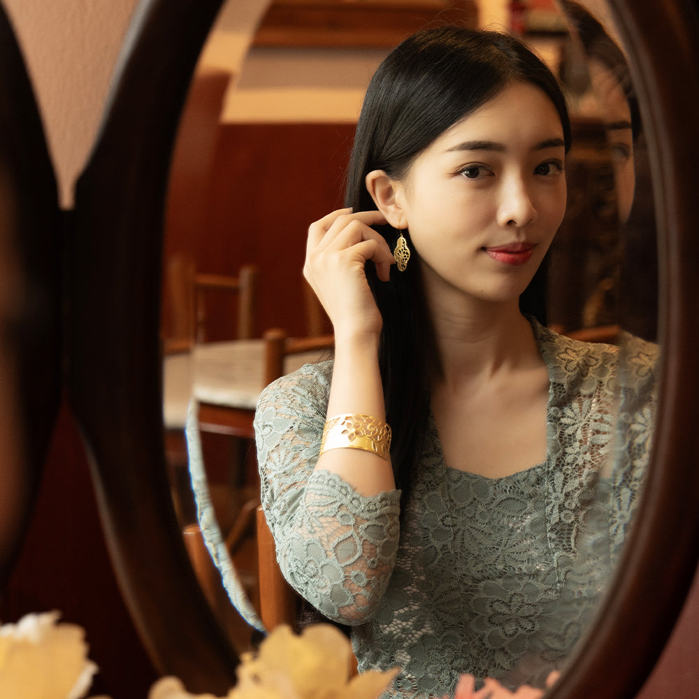Lace Hook Earrings