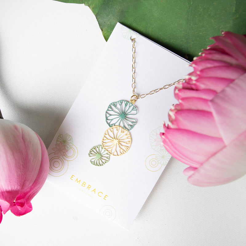 Lily Pad Necklace