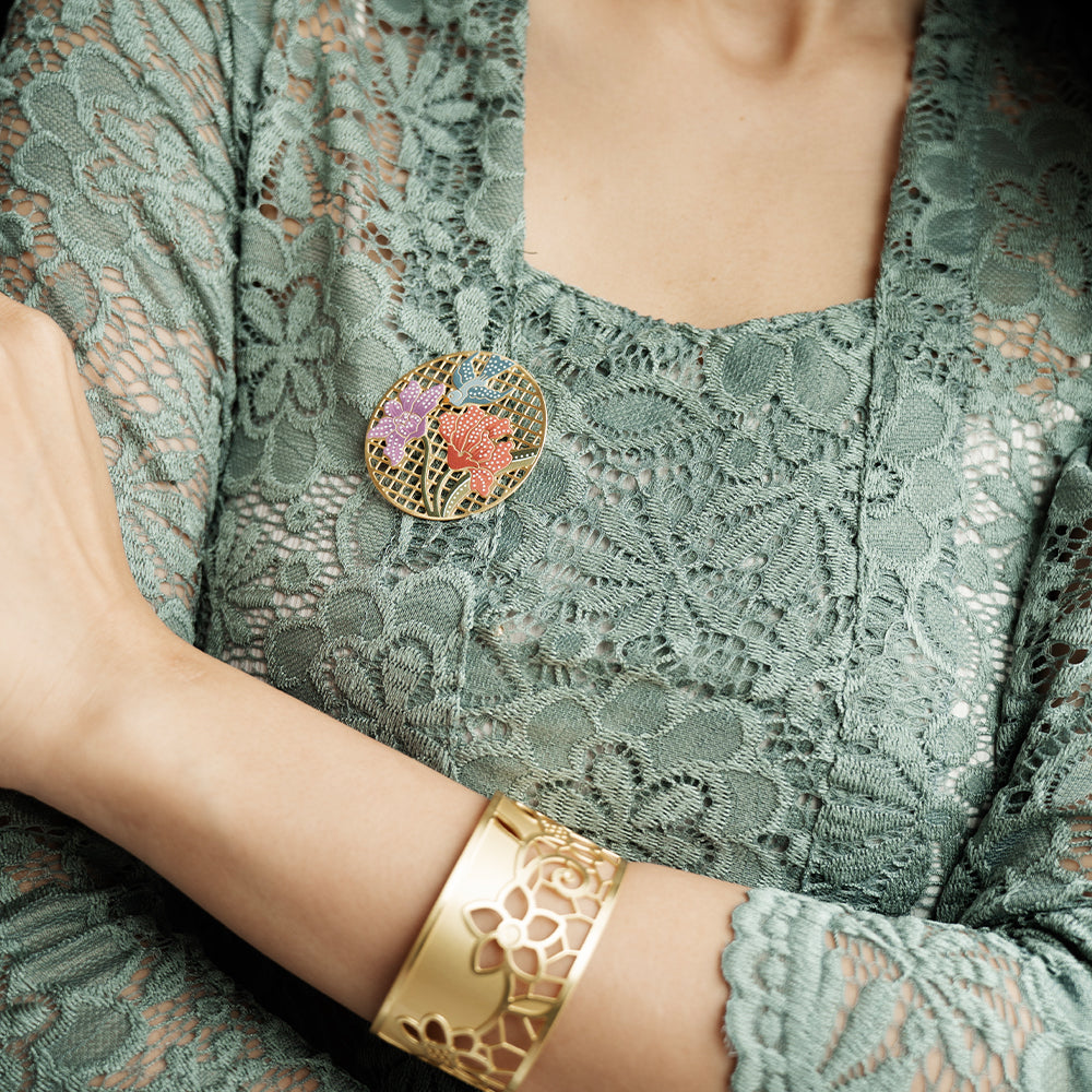 Peranakan Brooch