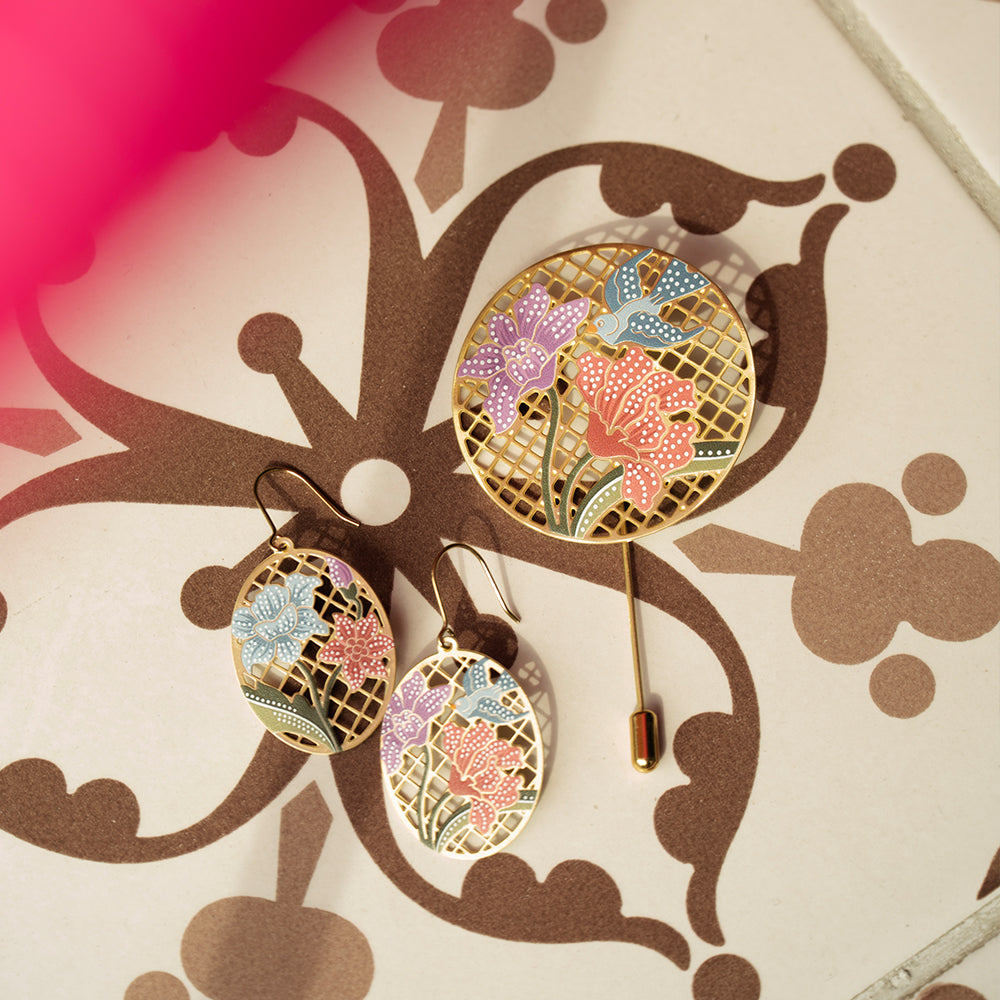 Peranakan Brooch