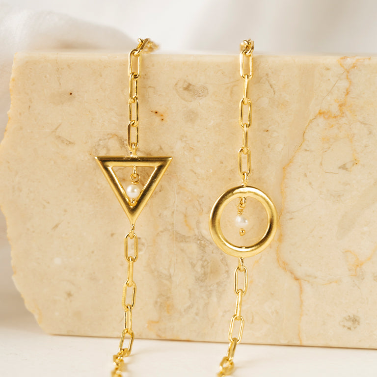 Geometry Long Necklace