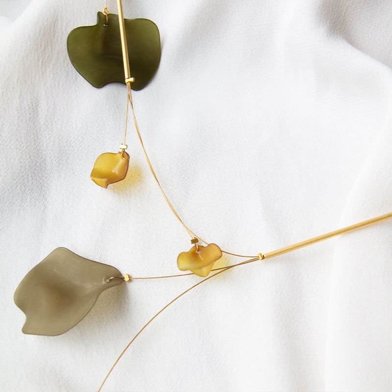Long Petal Necklace
