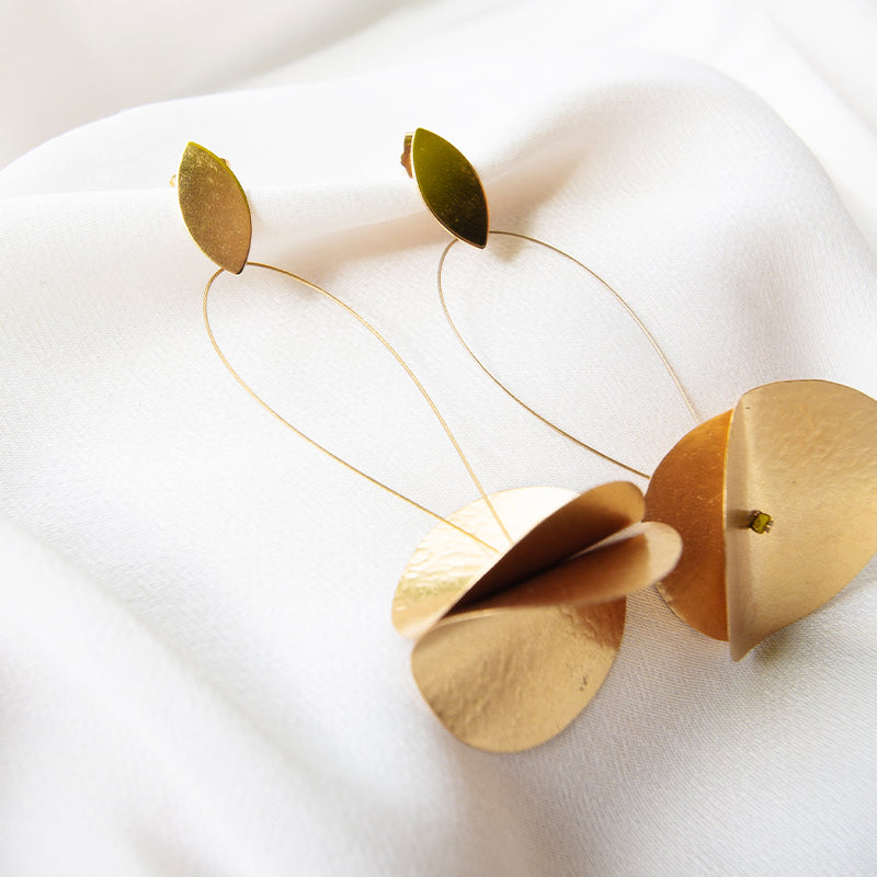 Hanging Discs Earrings