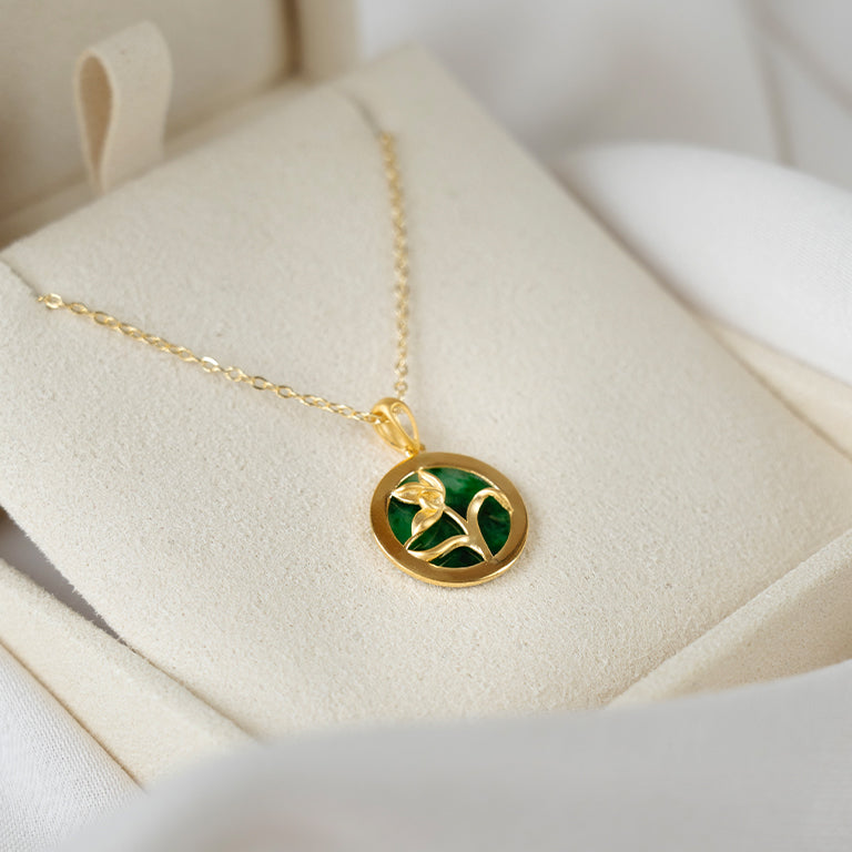 Little Blossom Jade Pendant